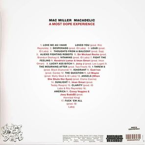 Mac Miller / Macadelic (10th Anniversary Edition)(2LP)