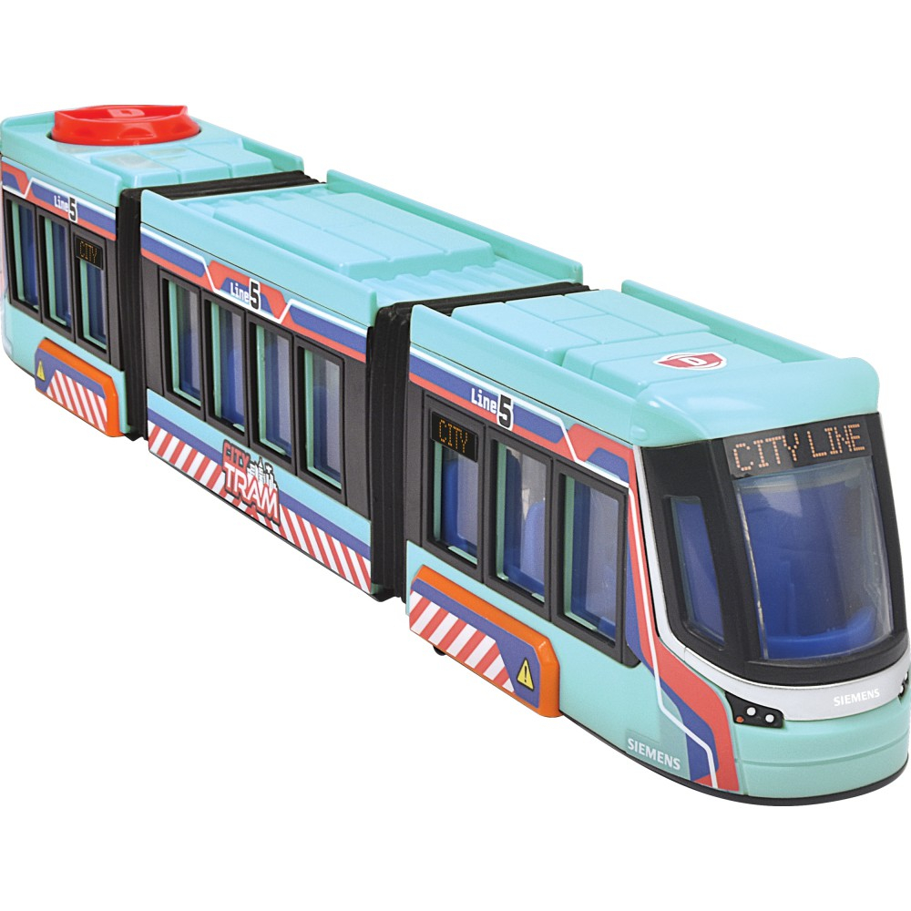 Dickie City - Городской сгибаемый трамвай SIEMENS 40 см 3747016