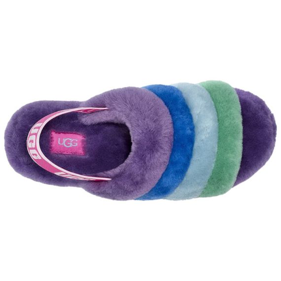 Ugg Fluff Yeah Slide 'Rainbow'