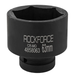 Головка ударная 1'', 63мм (6гр.) RockForce RF-4858063