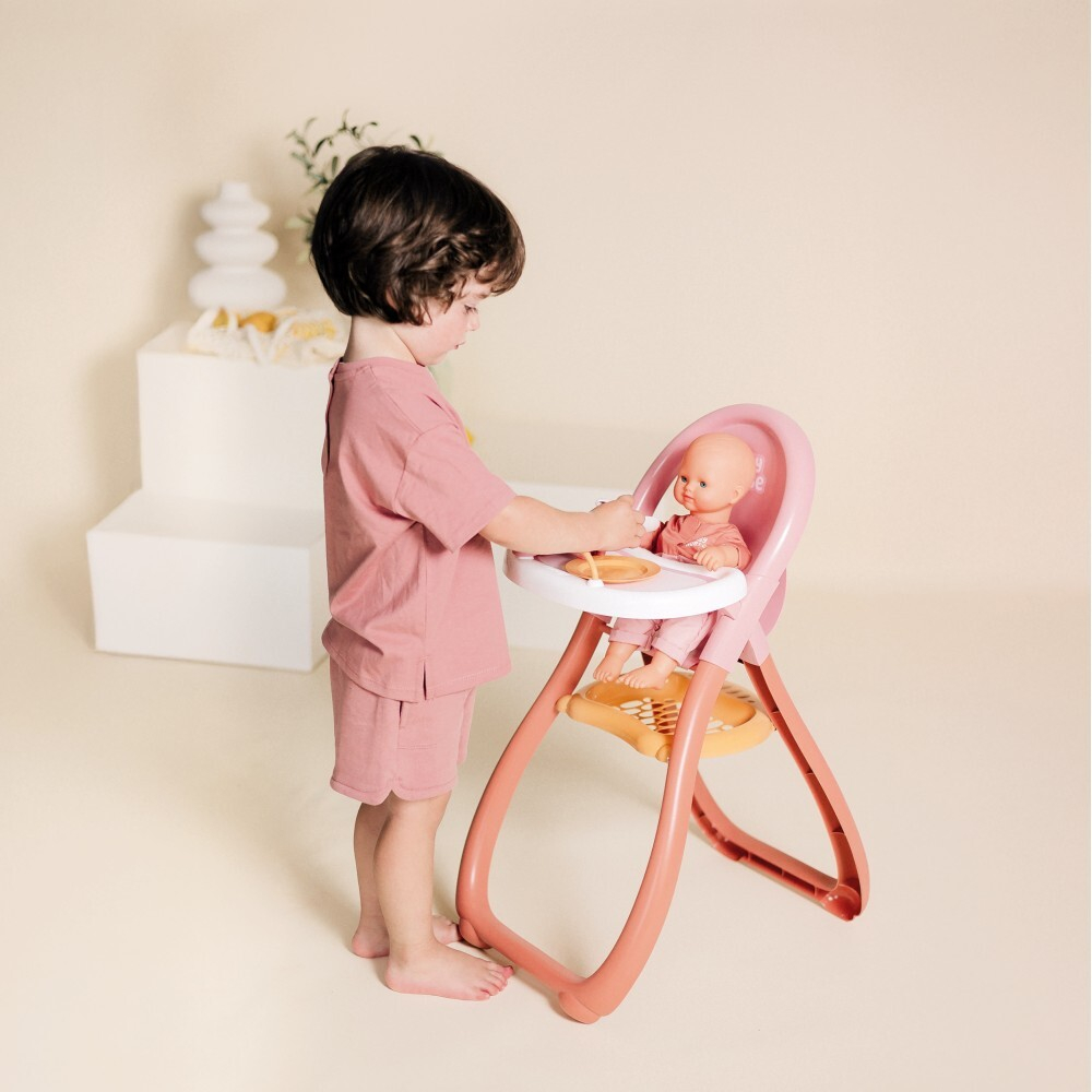 Smoby Baby Nurse - Стульчик для кормления + аксессуары Для куклы 42 см 220388