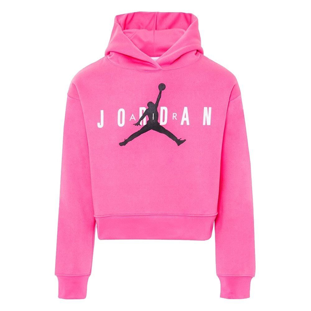 Баскетбольная детская толстовка Jordan Jumpman Sustainable Pullover Hoodie Pink