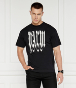 Футболка GOTHIC PALM Palm Angels - черный(PMAA001F 24JER002)