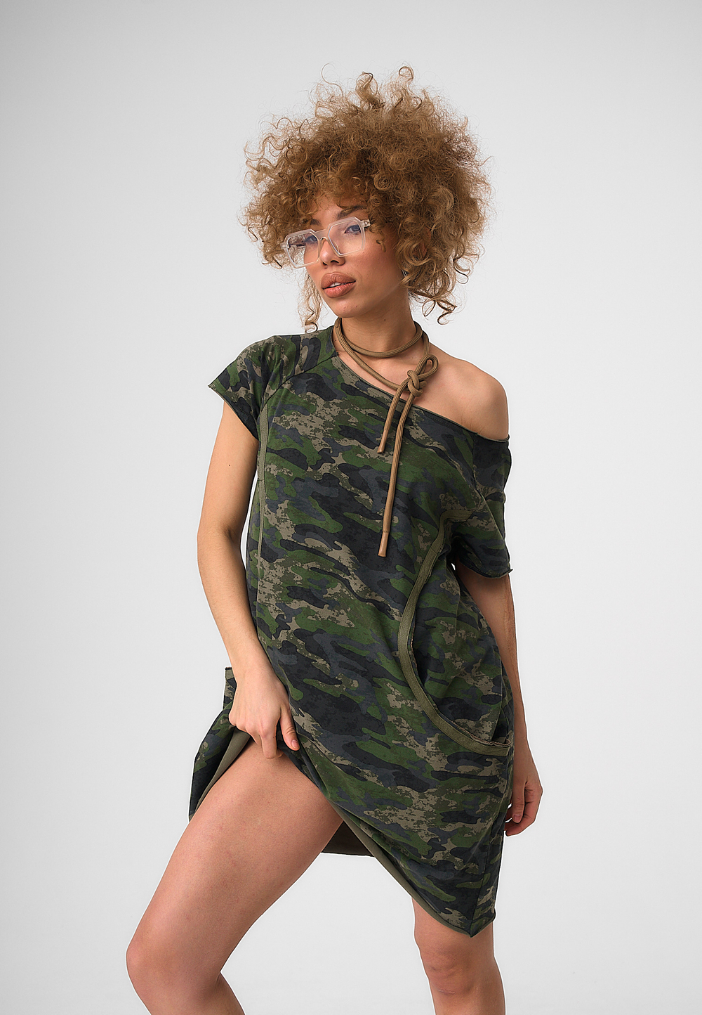 Платье Ребекка Камуфляжный