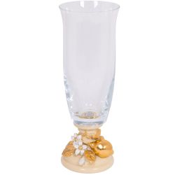 Ваза для цветов Лайм Дженоа с чашей Аура Айвори