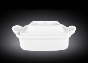 Форма для запекания 800 мл. 19*15 см. с крышкой Классический