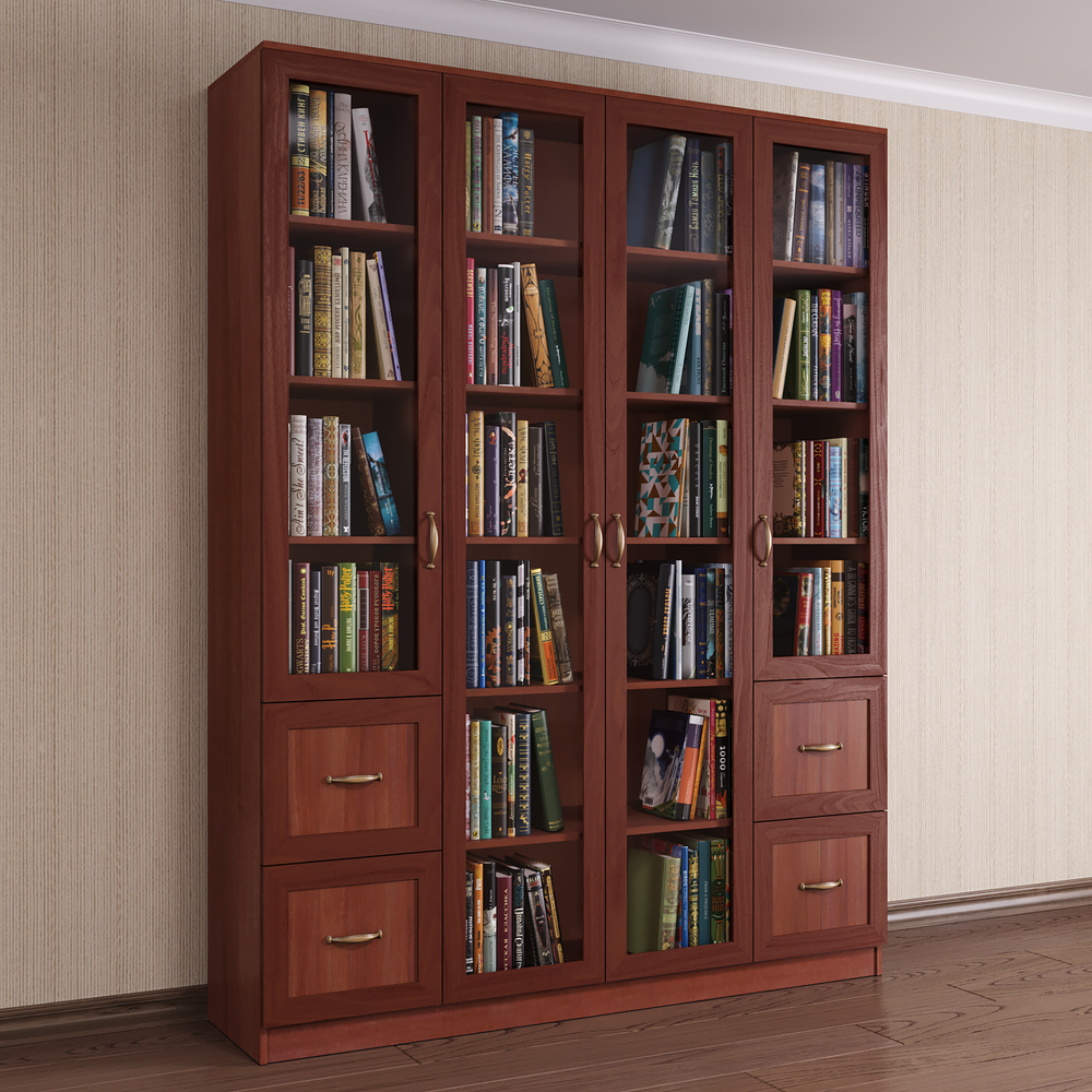 Шкаф книжный 4/14