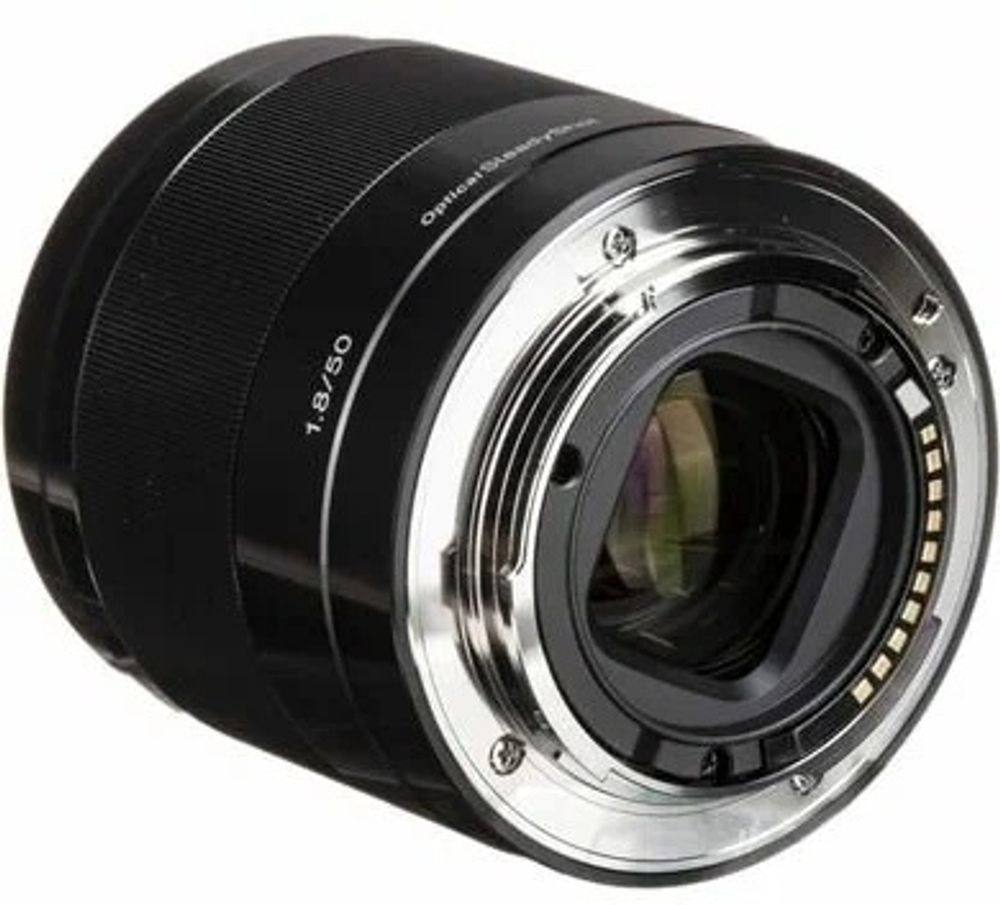 Sony 50mm f/1.8 OSS (SEL-50F18), черный