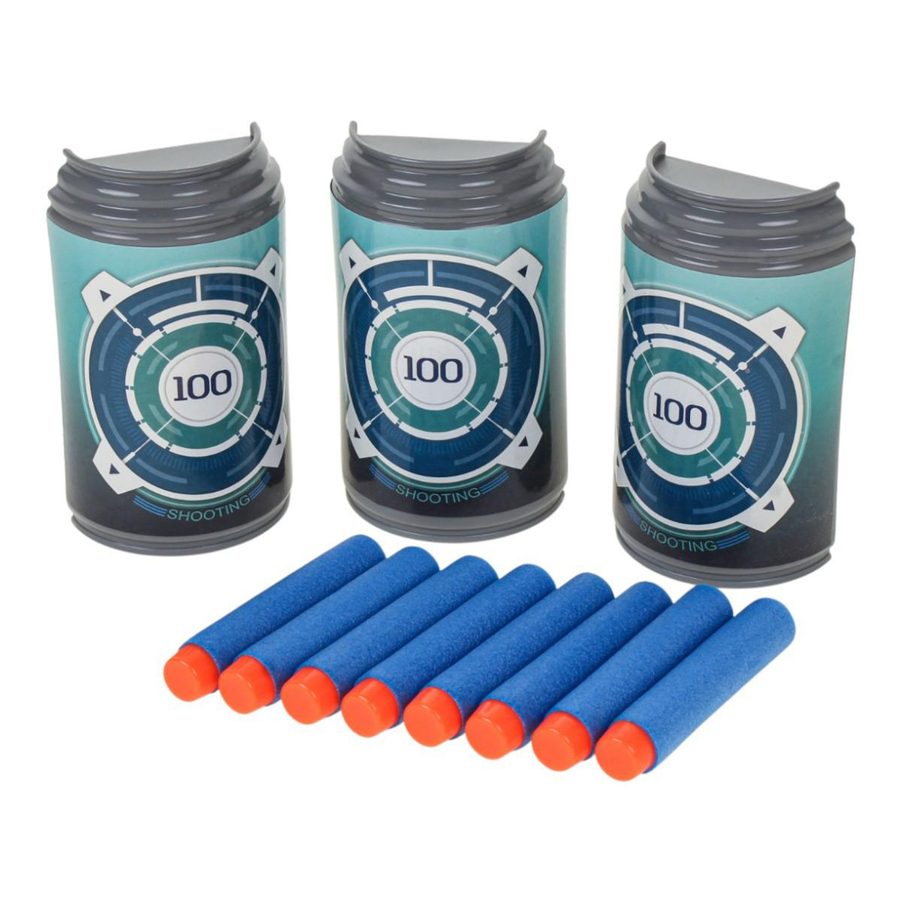 Пистолет с мягк.пулями, коробка JL-721