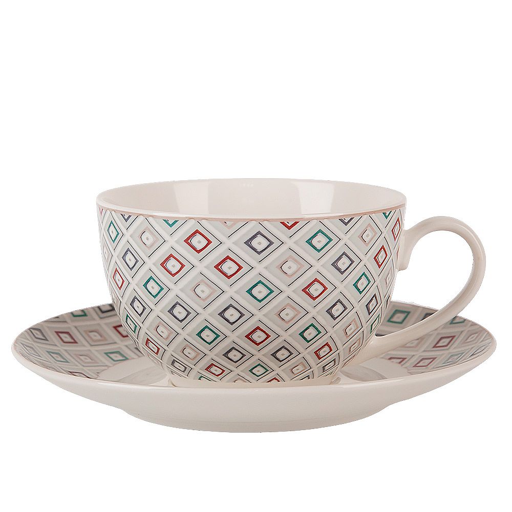 Набор чайный 12пр. "Norwich" (6 персон) v=220мл (фарфор) (подарочная упаковка)