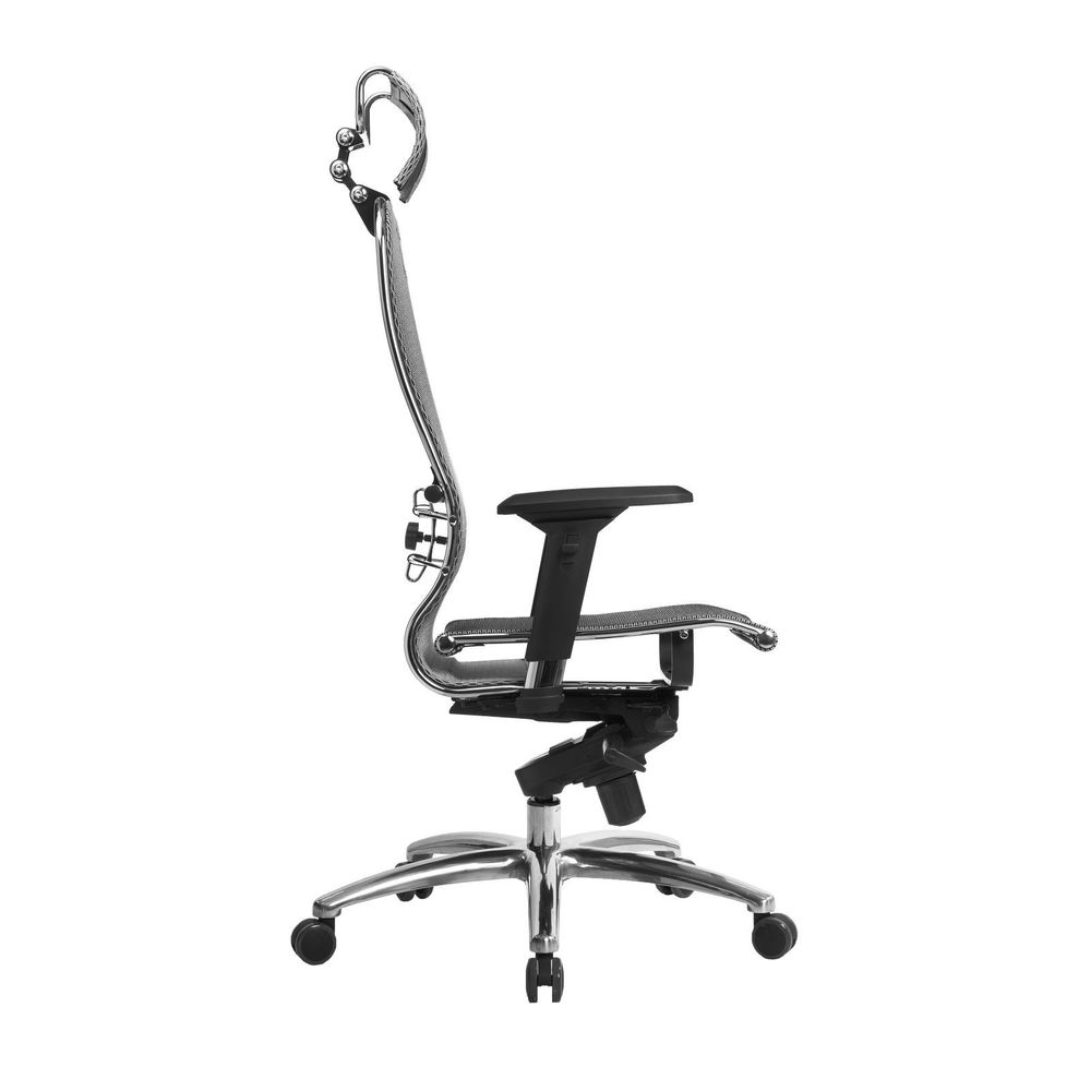 Эргономичное офисное кресло "SAMURAI S3" (серая сетка), Метта, г.Уфа