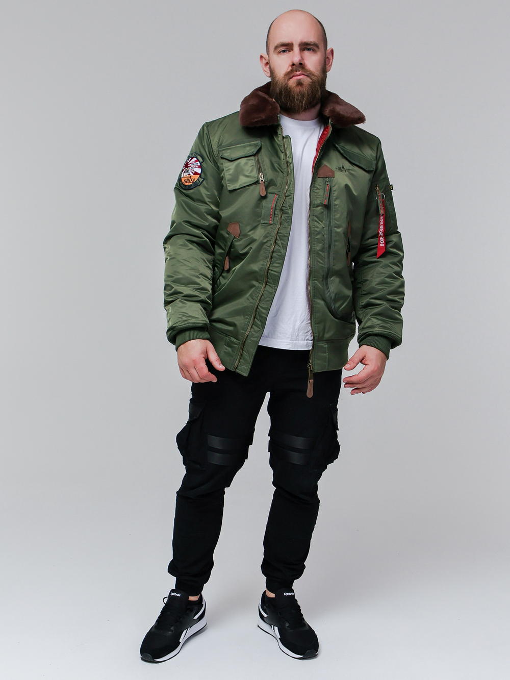 Бомбер утепленный Alpha Industries AL1000