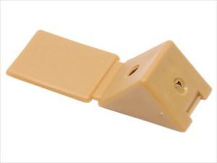 Уголок монтажный, полкодержатель (бежевый) №02 (300 шт)