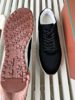 Черные мужские зимние кроссовки Loro Piana Week End Walk Evo Sneakers