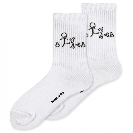 Носки Nicenonice Classic Планы на день (35-40, Белый)