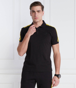 Поло EA7 - черный(3DPF23 PJ02Z)