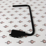 Кронштейн крепления зеркала левый прямой 123/04969