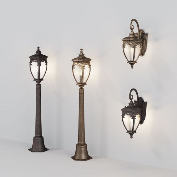 Уличный светильник Maytoni Fleur O414FL-01BZ1