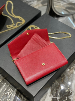 Saint Laurent Uptown Chain Wallet 19 cm