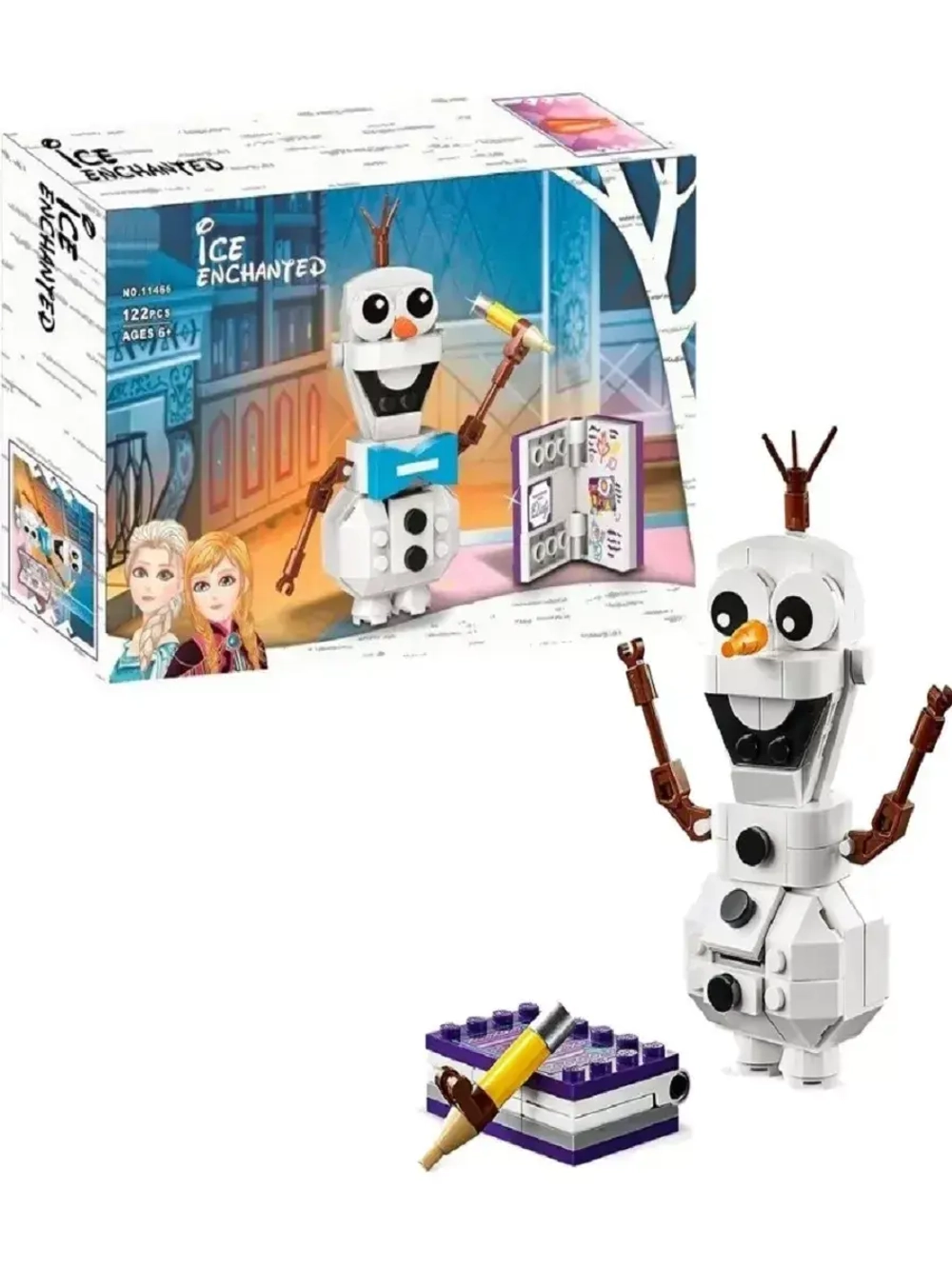 Конструктор Принцессы Дисней "Олаф" 122 детали 11466