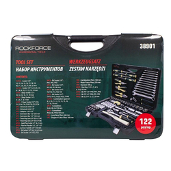 Набор инструментов 122 пр. 1/4'',1/2''(6гр.)(4-32мм) RockForce##Rock FORCE RF-38901