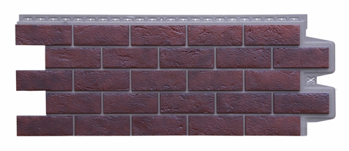 Фасадные панели GRAND LINE (ГРАНД ЛАЙН) Кирпич Состаренный Элит Корица
