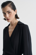 Блуза с баской