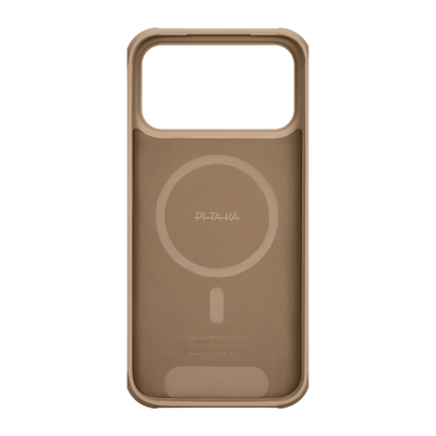 Арамидный чехол MagSafe PITAKA Sunset · Moonrise Cairn Case для iPhone 17 Pro Укреплённый гибридный текстурированный чехол из арамидного волокна с мембраной для Контроллера камеры