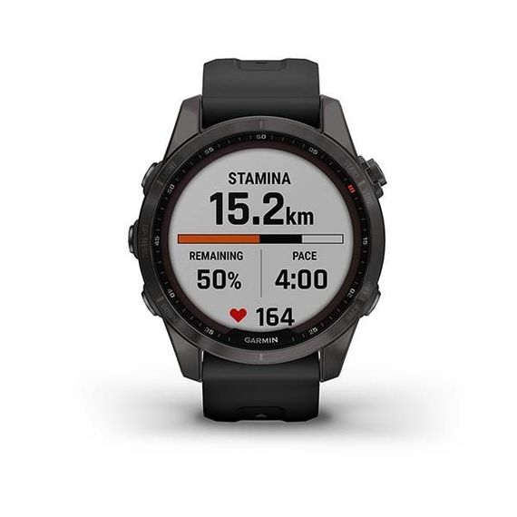 Garmin Fenix 7S Sapphire Solar — титановые смарт-часы с солнечной зарядкой