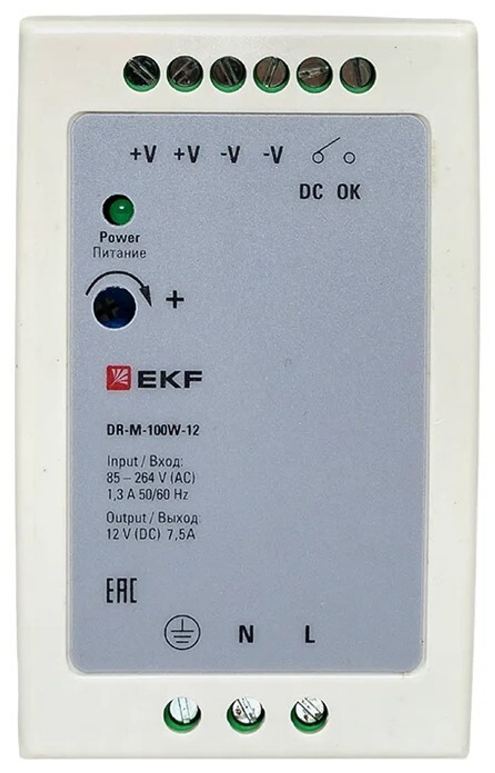 Блок питания  EKF DR-M-100W-12