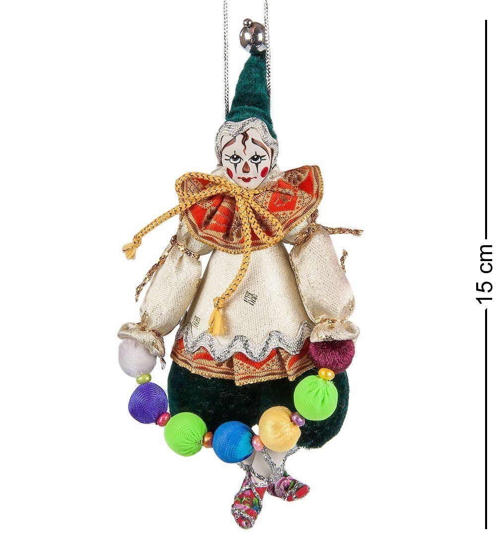 РусКукла RK-432/1 Кукла подвесная «Клоун»