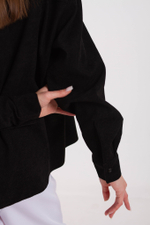 Микровельвет рубашка длинная IMBA