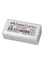 Ластик Faber-Castell "PVC-free", прямоугольный, в пленке, 31*16*11мм