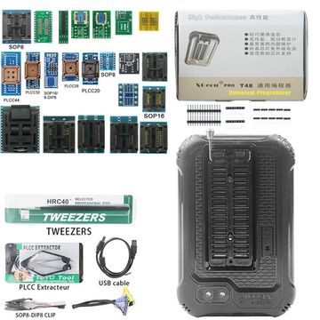 Программатор XGecu PRO T48 + 30 адаптеров