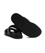 Кожаные шлепанцы Patrizia Pepe - черный(8X0001 L057)