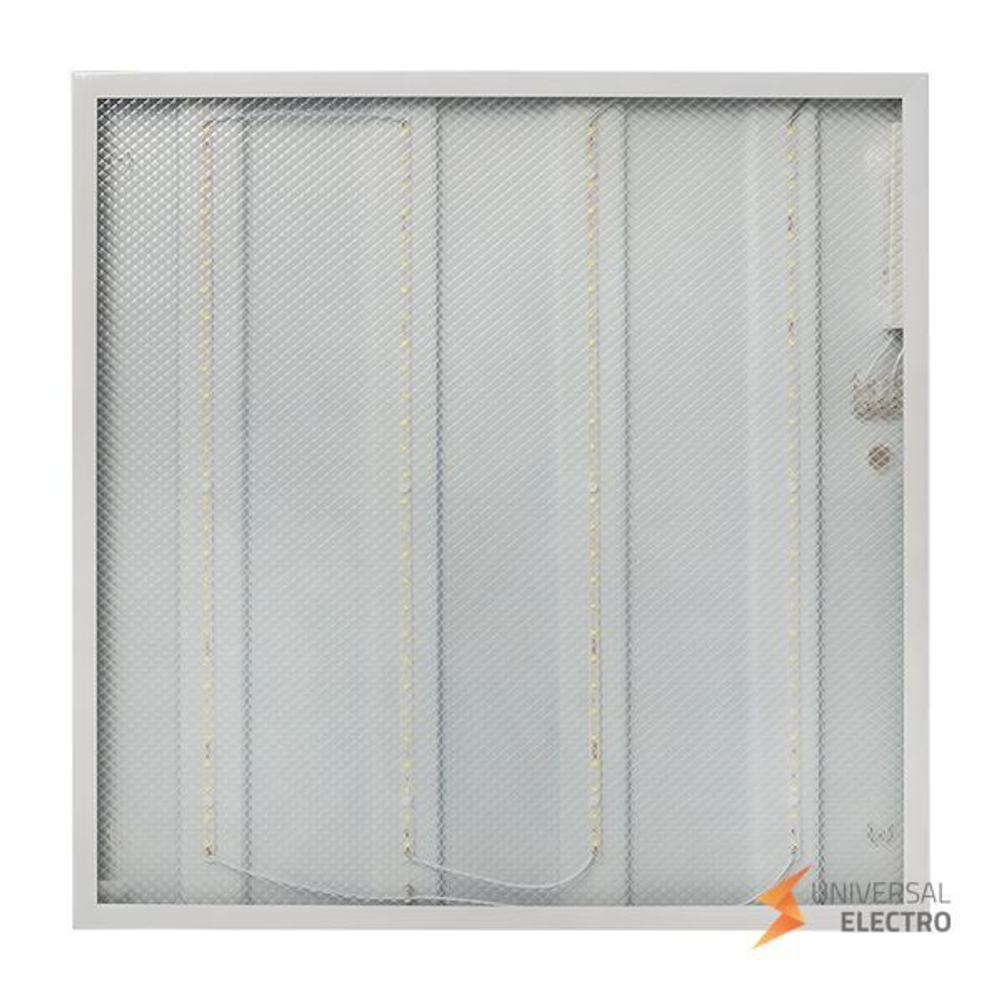 Панель светодиодная (ДВО) ДУО-4102-Z 36Вт 6500К призма 595х595 EKF Basic