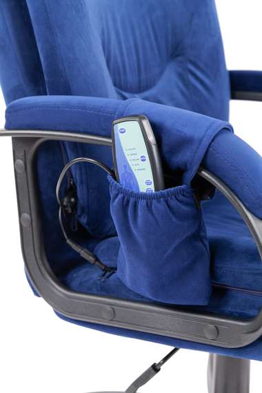 Кресло Chairman Home 668 Россия ткань Т-82 синий MSG LT