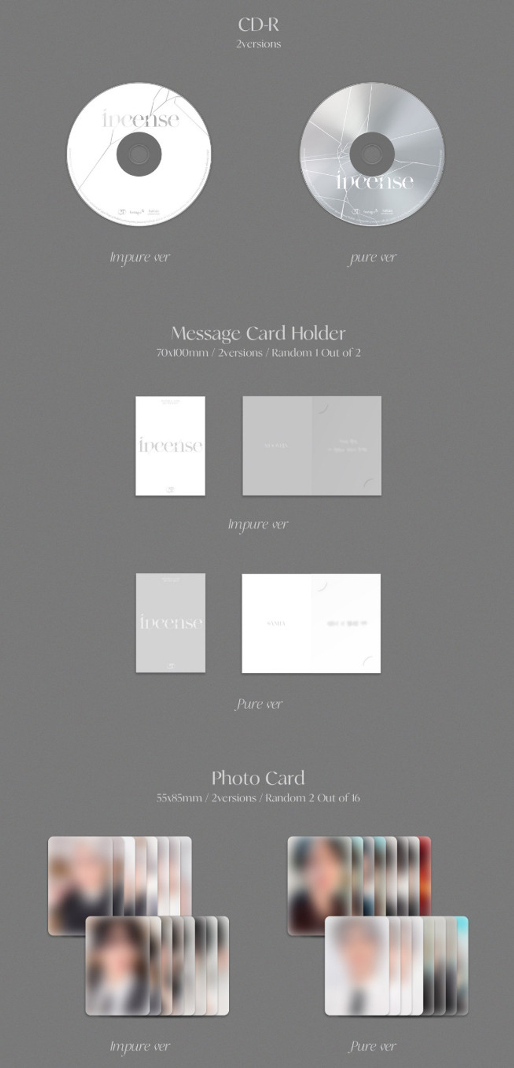 Альбом MOONBIN & SANHA - INCENSE