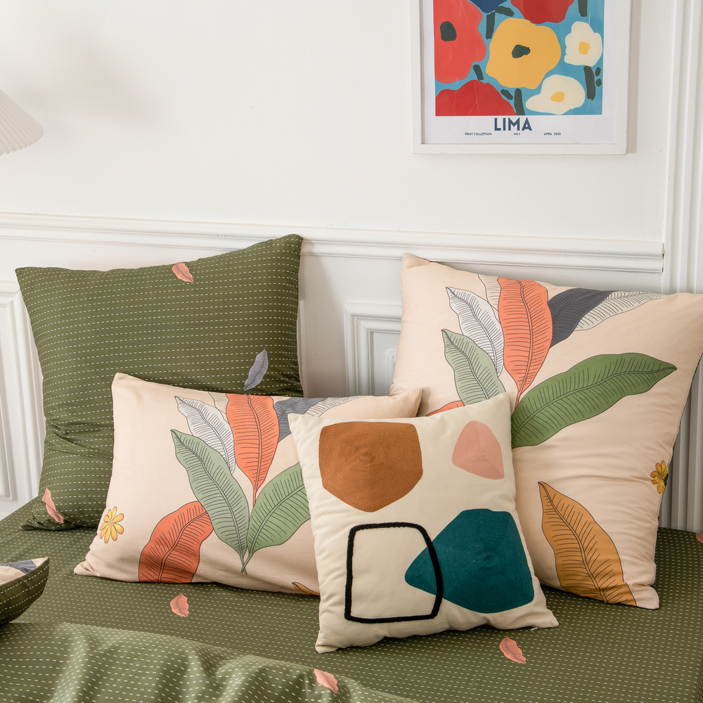 Комплект постельного белья Люкс Сатин 100% хлопок A276