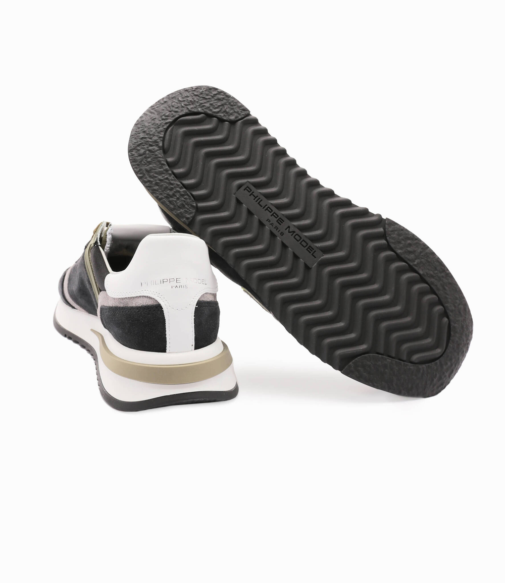 кожаные кроссовки Philippe Model - темно-синий(TYLU)