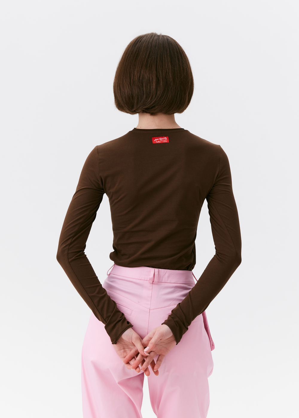 Лонгслив женский Brezza, шоколад