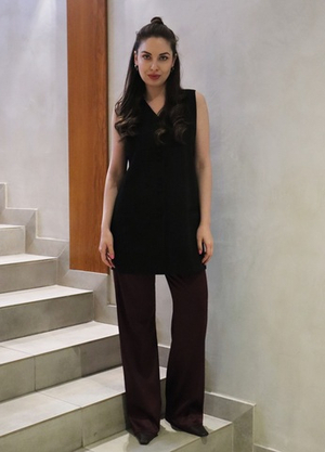 Удлиненный жилет