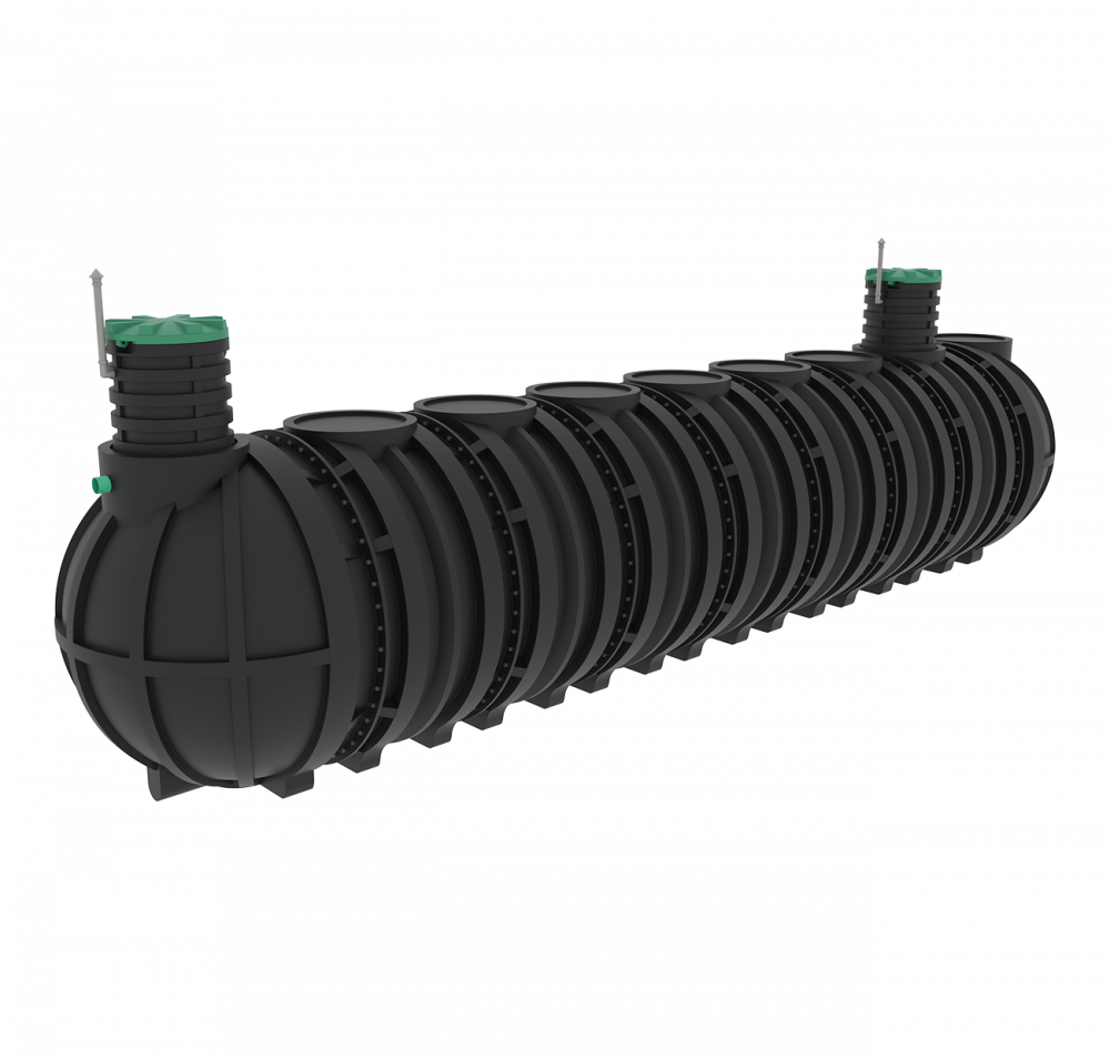 Пескоуловитель Мультпласт 45000 л.(11530x2400x2400см;1665кг;) - арт.561619