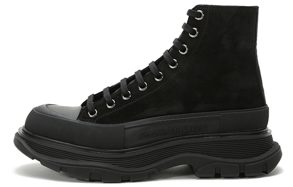 Alexander McQueen Tread Slick Boot Triple Black