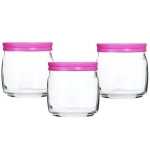 Банка для продуктов стеклянная в наборе 3шт 650мл «Чешни» 43003