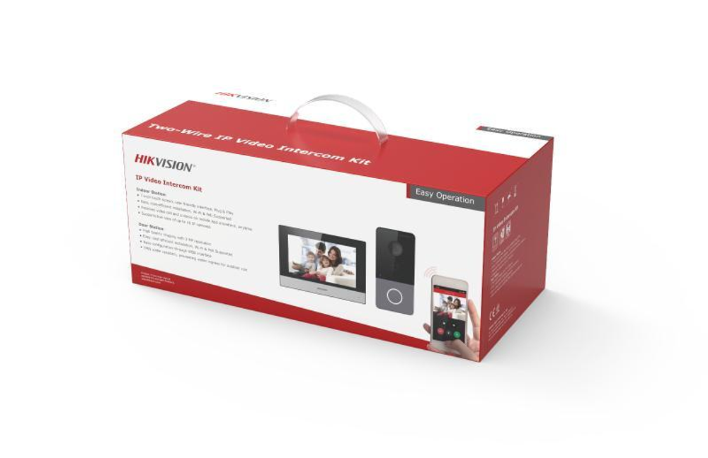 DS-KIS603-P/С Комплект IP видеодомофона