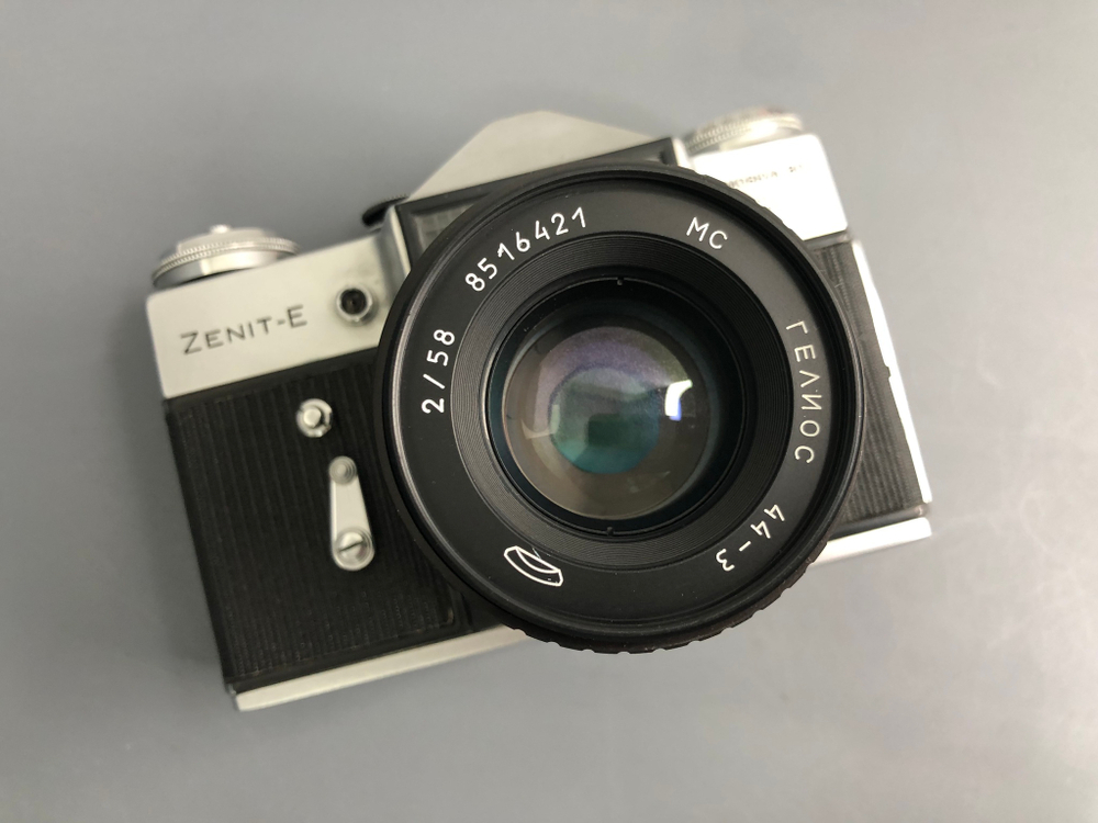 Zenit-E MOSKVA 80 Олимпийский + Helios 44-3