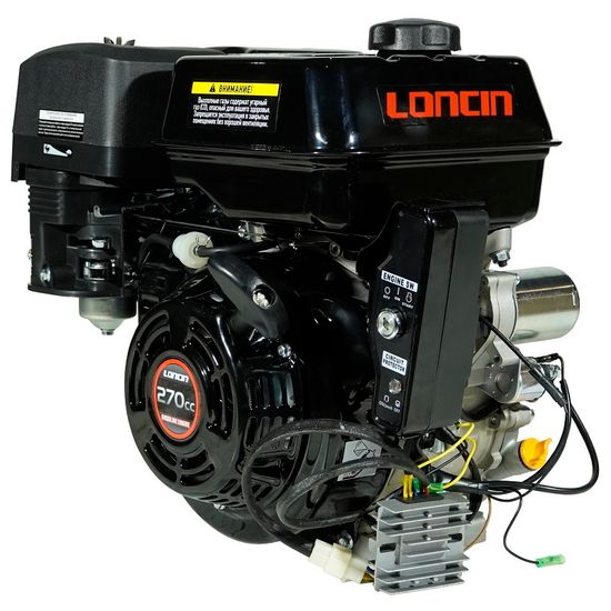 Двигатель "LONCIN" G270FD (9 л.с., электростартер, катушка)