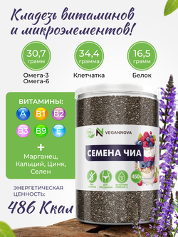 Чиа (450 гр)