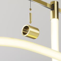 Потолочный коннектор с тросовым подвесом в шинопровод Maytoni Flarity   TRA154CSW-1BS